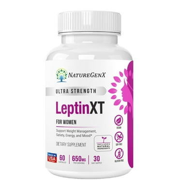 LEPTIN XT - Diet Pills that Work, Leptin Supplements Weight Loss for Women 60 Capsules