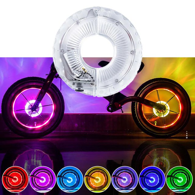Luz recargable DYNWAVEMX Luces LED para neumáticos de seguridad recargable Luces de cubo de bicicleta