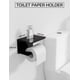 thumbnail image 4 of Set de accesorios de baño Tupello Matte Black 5 piezas, 4 of 6