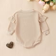 Baby Boy Girl Knit Sweater Bubble Romper Oversized Crewneck Sweatshirt