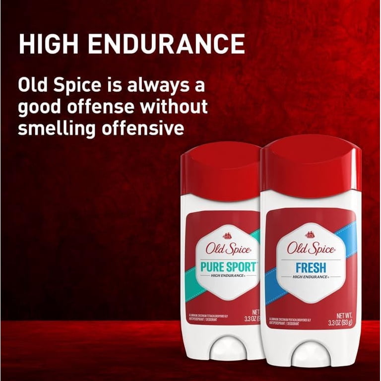 Old Spice High Endurance Antiperspirant And Deodorant, Fresh - 3