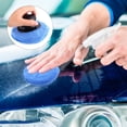 thumbnail image 5 of 8 piezas de esponja de borde de coche suministros de limpieza y depilación esponja de pulido de belleza, 5 of 5