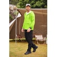 thumbnail image 3 of COOFANDY Mens Rain Jacket Packable Rain Jacket Lightweight Waterproof Raincoat with Hood Outdoor Rain Gear Travel Hiking Cycling, 3 of 12