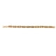 thumbnail image 1 of Brazalete de acero inoxidable Sunnimix Pulsera de cadena de eslabones cubanos oro, 1 of 8
