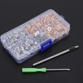 thumbnail image 1 of ORing Ball Post Rivet Set DIY Leather Craft Clothes Bags Phone Shell Decorations, 1 of 3