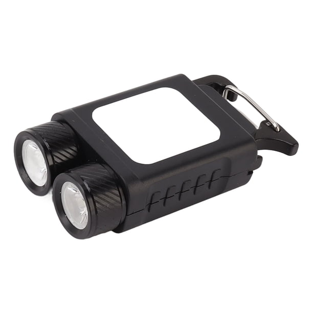 Llavero de luz LED ANGGREK con parte trasera magnética y cable USB para acampar