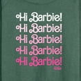 thumbnail image 3 of Barbie The Movie - Hi Barbie Stacked - Women's Lightweight French Terry Long Sleeve Shirt, 3 of 5