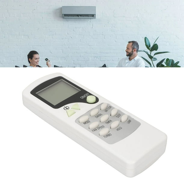 Control remoto, abdominio duradero de ca de ca remoto resistente al desgaste fácil operación fácil de operación fácil para accesorios de aire acondicadado