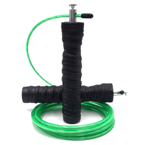 Cuerda para saltar para hombres y mujeres: ajustable, entrenamiento cruzado, boxeo. Cuerda para saltar con banda para el sudor de PU