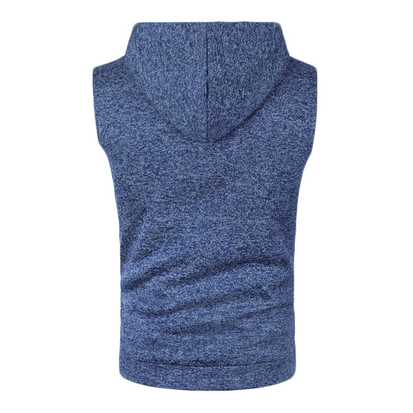 men's sleeveless pullover training hoodie