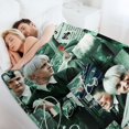 thumbnail image 6 of ZYNASE Draco Movie Actor Malfoy Blanket Super Soft Warm Flannel Blanket for Bedroom Living Room Sofa Four Seasons Perfect for Napping Home Decor Bedding Artwork 40""x50"", Style, 6 of 6