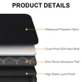 thumbnail image 3 of Funda para portátil, resistente a golpes, ligera, bolsa de transporte, bolsa protectora, dimensiones externas, 3 of 5