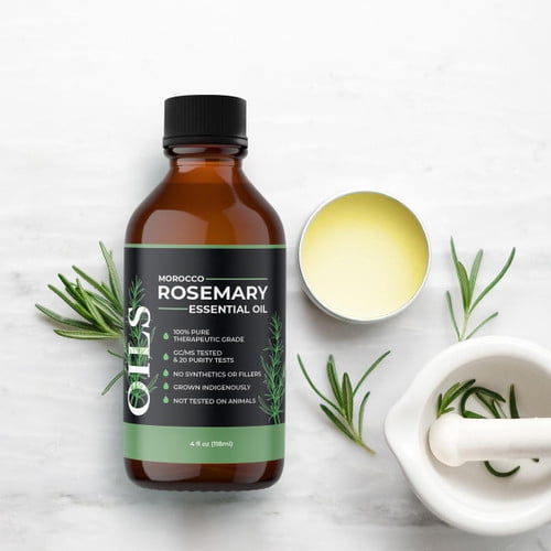 Midwest Sea Salt Company Rosemary Essential Oil - (Morocco) 4 oz