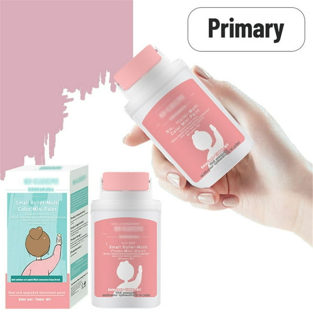 Petit Rouleau de Patchwork Mural, Outil de Rouleau de Patch Mural Diy avec Peinture au Latex Blanc 100ml, 1x Liquidation de Liquidation de Liquidation de Réparation