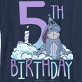 thumbnail image 2 of Boy's Winnie the Pooh Eeyore 5th Birthday  Graphic Tee Navy Blue Large, 2 of 4