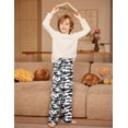 thumbnail image 4 of Arshiner Boys Plaid Pajama Pants Long Plaid PJ Bottoms Boys Sleepwear Lounge Pants with Pockets, 4 of 7