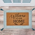 thumbnail image 3 of Mainstays Tassel Two-Tone Blue Polyester Indoor/Outdoor Layering Rug, 24" x 36", 3 of 7