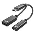 thumbnail image 1 of Adaptador Otg Con Carga Rápida Pd 60w 2 En Un Splitter, 1 of 3