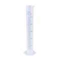 thumbnail image 1 of 250ml Transparent Measuring Cylinder Plastic Graduated Cylinder Hexagonal Base (As Shown), 1 of 3