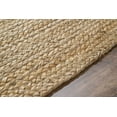 thumbnail image 4 of Jaipur Art And Craft Natural Fiber Jute Rug Simple Handmade 4x4 Square feet (120x120 cm) Square Area Rug, 4 of 4