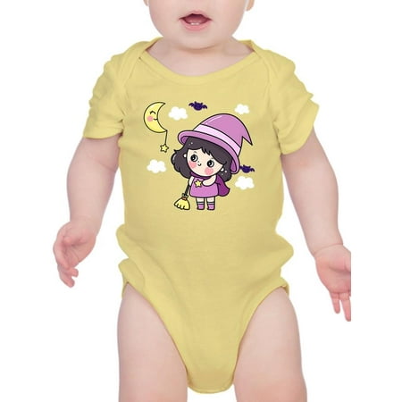 

Cute Halloween Girl W Moon Bodysuit Infant -Image by Shutterstock 24 Months