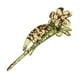 thumbnail image 4 of Pinza de Pelo de Flores Vintage Pasador de Cabello Plástico Regalo de Verde, 4 of 9