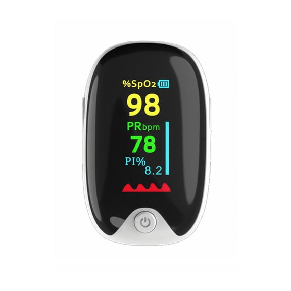 KSMOVIN Finger Pulse Oximeter with TFT LCD Display,Pulse Oximeter,Pulse Oximeter Fingertip,Blood Oxygen Saturation Monitor