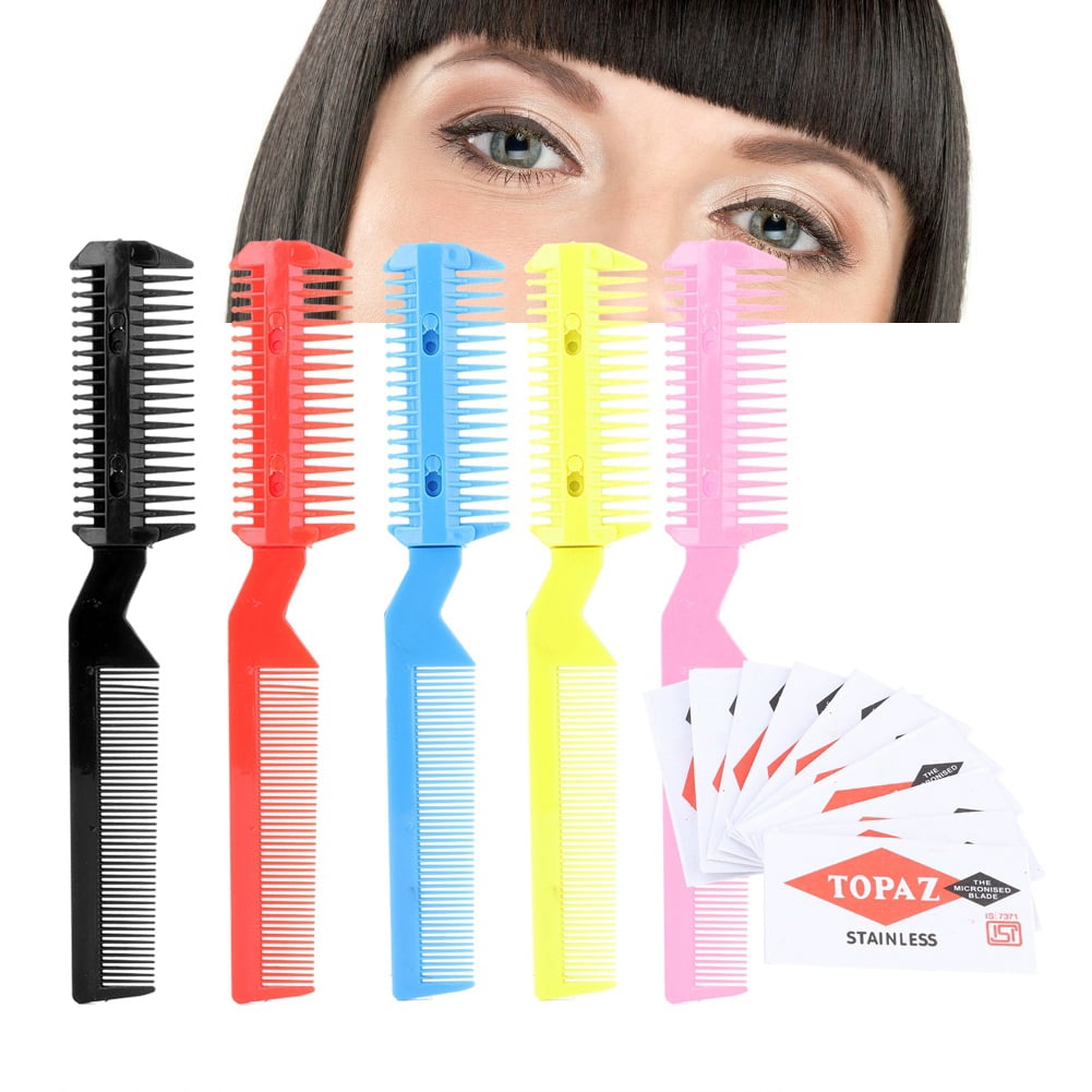 Sonew Hair Thinning Comb, Hair Trimming Comb,5Pcs Professional Hair
