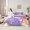 Purple, variant on Homewish Dreamy Purple Unicorn Twin Bedding Sets 7-Piece, Cartoon Stars Rainbow Bedding Comforter Set, Kawaii Cute Animal Sheet Sets, Microfiber Bedroom Decor