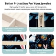 thumbnail image 3 of Easter Travel Portable Square Jewelry Box: Storage Box, Decorative Box, and Jewelry Stand for Rings, Earrings, Necklaces, Bracelets, and More – Ideal for Girls and Women, 3 of 6