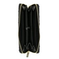 thumbnail image 4 of Premium Vegan Leather Animal Print Continental Zip Around Wallet, 4 of 4