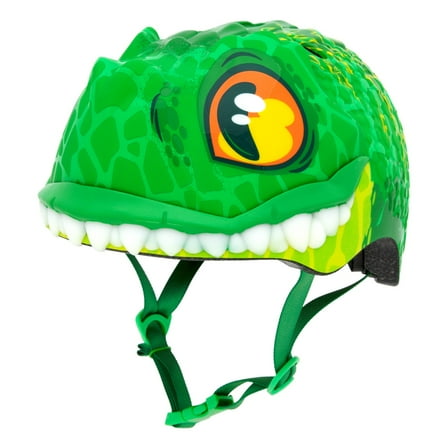 Raskullz Child Rexy Bike Helmet, 5 , Green, 50-54cm