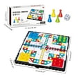 thumbnail image 3 of Juego de mesa plegable magnético, Mini juego de mesa divertido familiar portátil, regalo para niños y adultos, 3 of 8