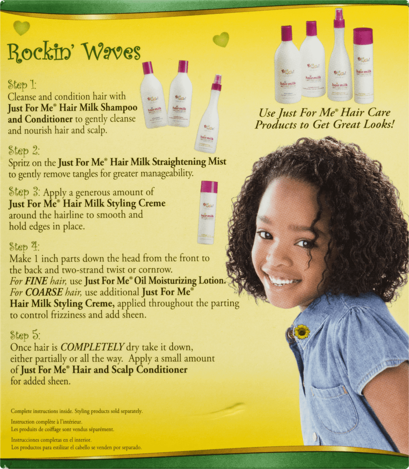 Just For Me Texture Softener Walmart Com