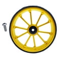 thumbnail image 2 of Tornillos de rueda para plegable, componentes de rueda ultraligeros de 3,94 pulgadas, rueda para transporte de , Oro Soledad Rueda fácil de bicicleta plegable, 2 of 9