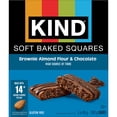thumbnail image 3 of KIND Soft Baked Squares, Almond Flour Chocolate Brownie, 40g, 5 bars, 3 of 11