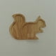 thumbnail image 2 of D-Snack Plate Space-Saving Storing Wooden Snack Tray Pear Fruit Tray, 2 of 5