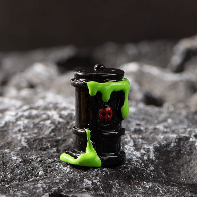 Micro Landscape Halloween Decoration Accessories Mummy Skull Wizard Face-free Monster Pumpkin Resin Small Ornaments