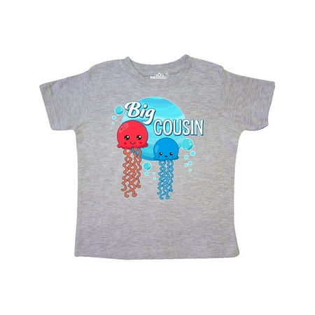 

Inktastic Big Cousin Cute Jellyfish Gift Toddler Boy or Toddler Girl T-Shirt