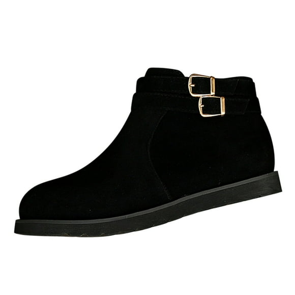 Amzcrzy Ankle Boots for Women Leather Women Boots High Heels Winter Ankle Boots for Women Shoes Womens Booties Women's Boots Booties for Women Boots for Women Womens Winter Boots Ladies Boots