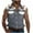 C-Gray, variant on GERsome Men's Sleeveless Tank Tops Color Block Button Up Shirts Casual Vest T Shirts with Pockets S-3XL
