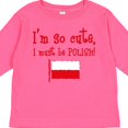 thumbnail image 4 of Inktastic So Cute Polish Boys or Girls Long Sleeve Toddler T-Shirt, 4 of 5