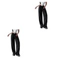 thumbnail image 1 of Jumpingount Pantalón de poliéster Unisex Color sólido Casual Transpirable Lavable Fácil de combinar Moda Viaje Pantalón largo Ropa Type3 NO3, 1 of 6