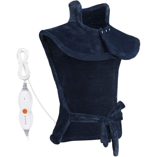 Maxkare Large Heating Pad for Back Pain Relief, 4 Heat Settings with