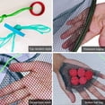 thumbnail image 5 of Landing Fishing Net Large Foldable Drop Net Prawn Bait Crab Shrimp Crucian Portable Mesh For Outdoor Reservoir Pond Use 80/100cm, 5 of 9