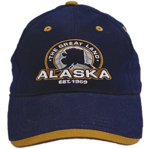 Arctic Circle Alaska Map & Globe Cap