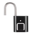 thumbnail image 3 of Candado inteligente con huella dactilar, candado USB portátil, candado antihuellas, candado de seguridad de calidad en el que puede confiar, 3 of 13