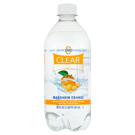 Clear American Mandarin Orange Sparkling Water, 20 Fl. Oz.