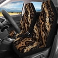 thumbnail image 3 of Uourmeti Snake Skin Print Automotive Seat Cover Full Set Car Seat Covers Protect Easy to Install Air Breath in Summer Fit for Trucks Cars, 3 of 10