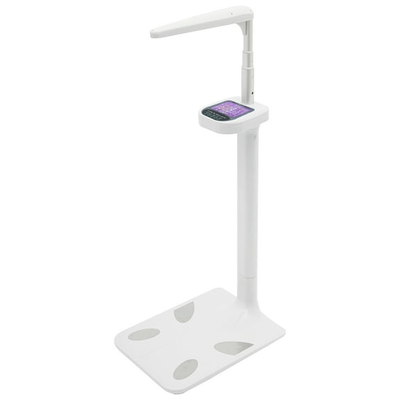 Dwellnix Weight Scale Measure Height Scale Physician Medical Body Scale 440lb 5 Modes BMI